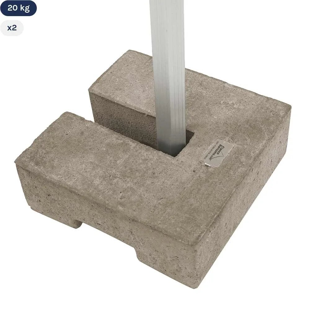 Lest noir 20kg à remplir d'eau